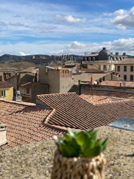 Le Jaffa Vue Sur La Cite Apartment Carcassonne Ngoại thất bức ảnh