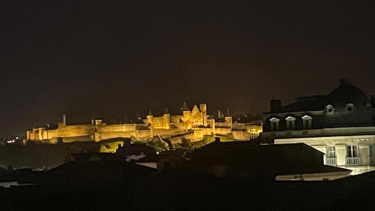 Le Jaffa Vue Sur La Cite Apartment Carcassonne Ngoại thất bức ảnh